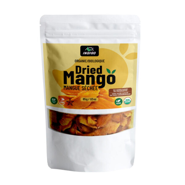 Indigo Organic Dried Mango 85 Grams
